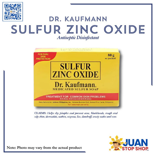 DR KAUFFMAN SULFUR MEDICATED SOAP 80G.