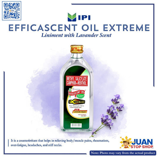 EFFICASCENT OIL EXTREME WITH LAVENDER SCENT 100ML
