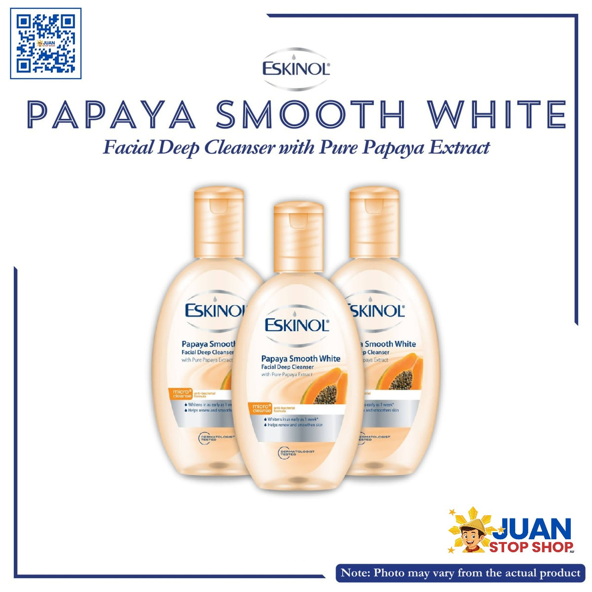 ESKINOL PAPAYA SMOOTH GLOW 225ml