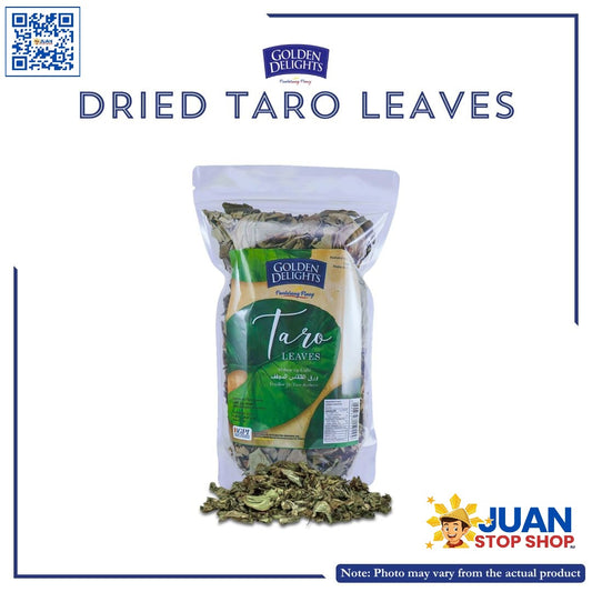 GOLDEN DELIGHTS DRIED TARO LEAVES 100G
