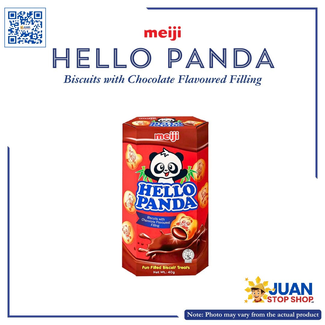 MEIJI HELLO PANDA CHOCOLATE FLAVORED FILLING