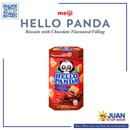 MEIJI HELLO PANDA CHOCOLATE FLAVORED FILLING