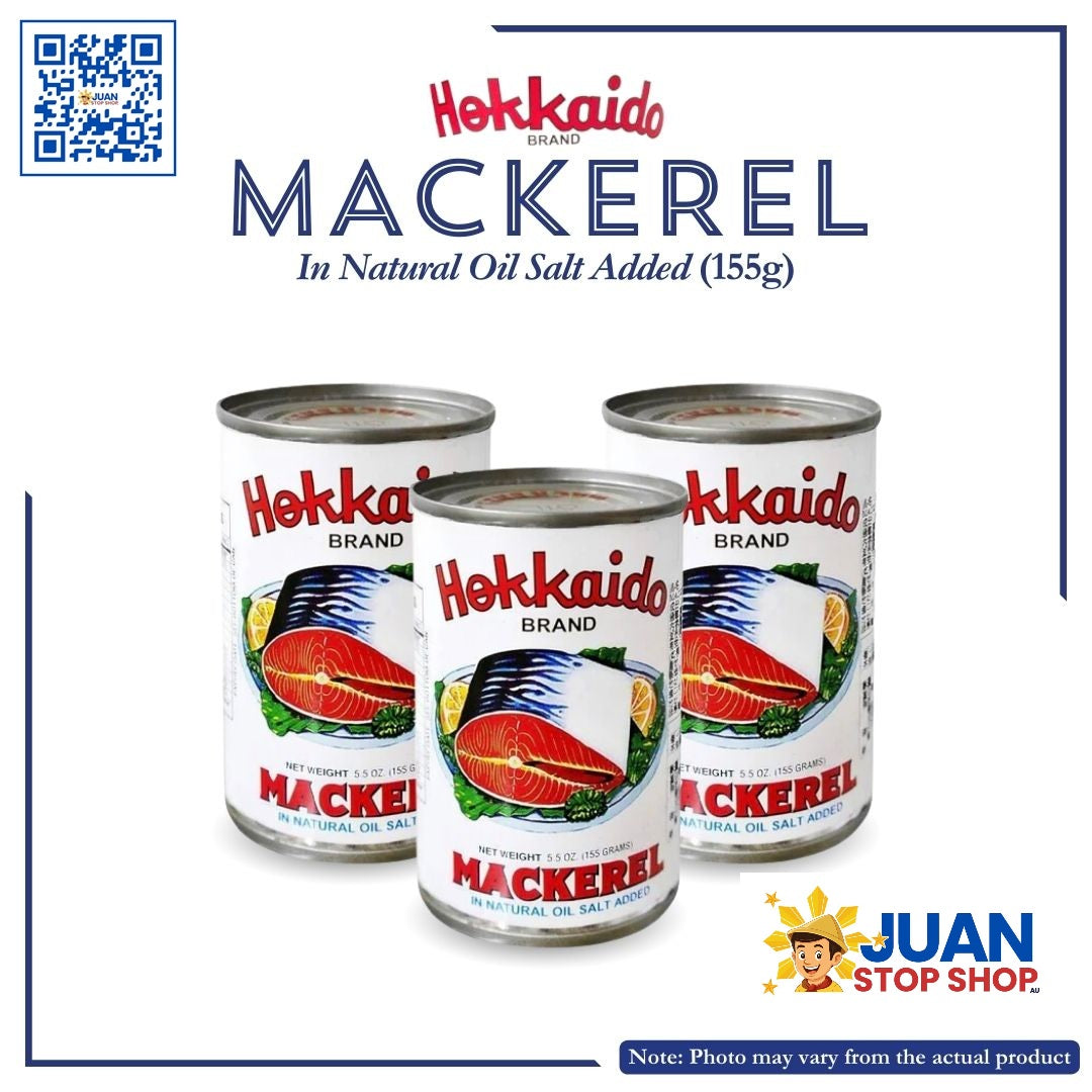 HOKKAIDO MACKEREL IN NATURAL OIL 155G