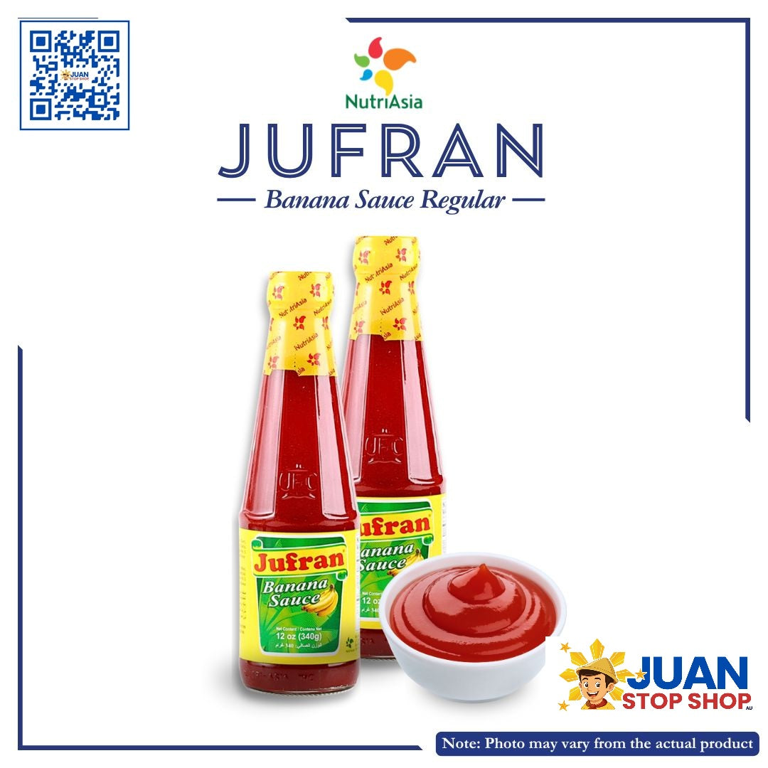 JUFRAN BANANA SAUCE REGULAR 560G