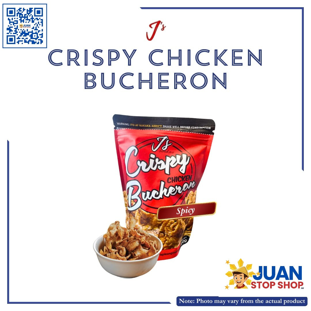 J'S CRISPY CHICKEN BUCHERON SPICY 100g