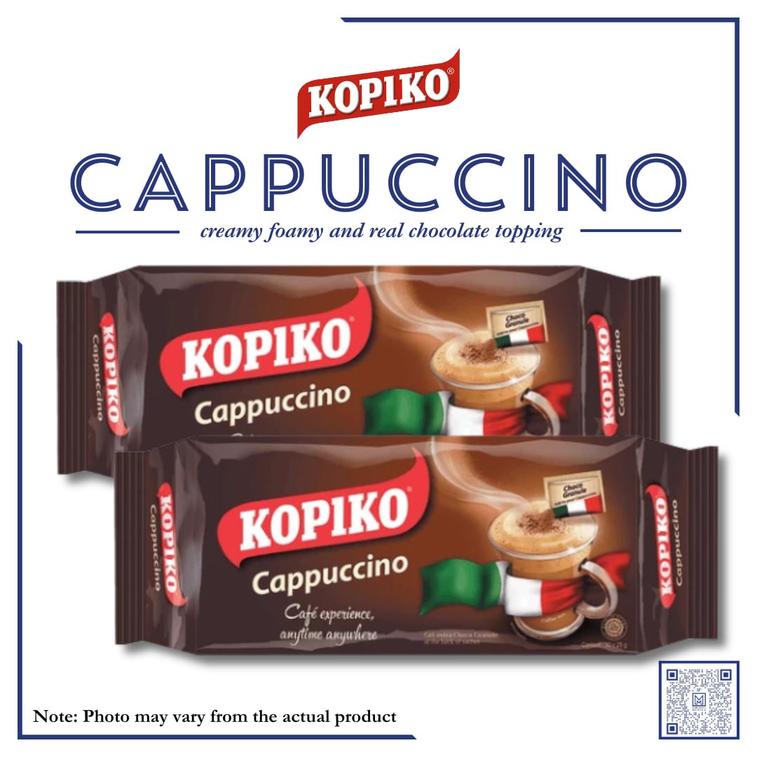 KOPIKO CAPUCCINO COFFEE 30X25G (BBD 22/03/27)