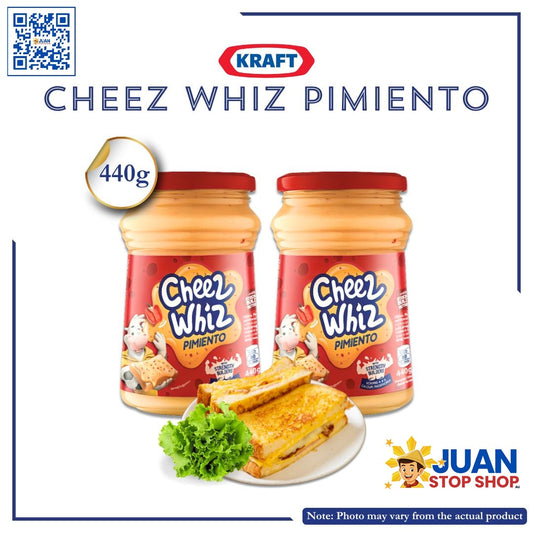 KRAFT CHEEZ WHIZ PIMIENTO 440G