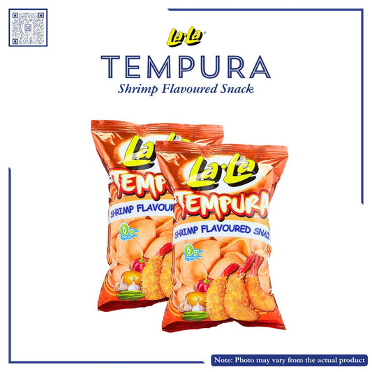 LALA TEMPURA SHRIMP FLAVOURED SNACK 100G