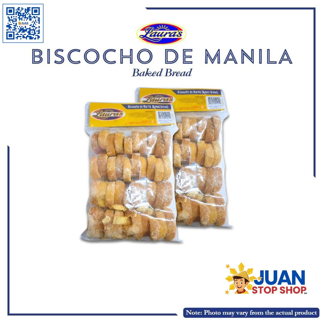 LAURA'S BISCOCHO DE MANILA (BAKED BREAD) 175g