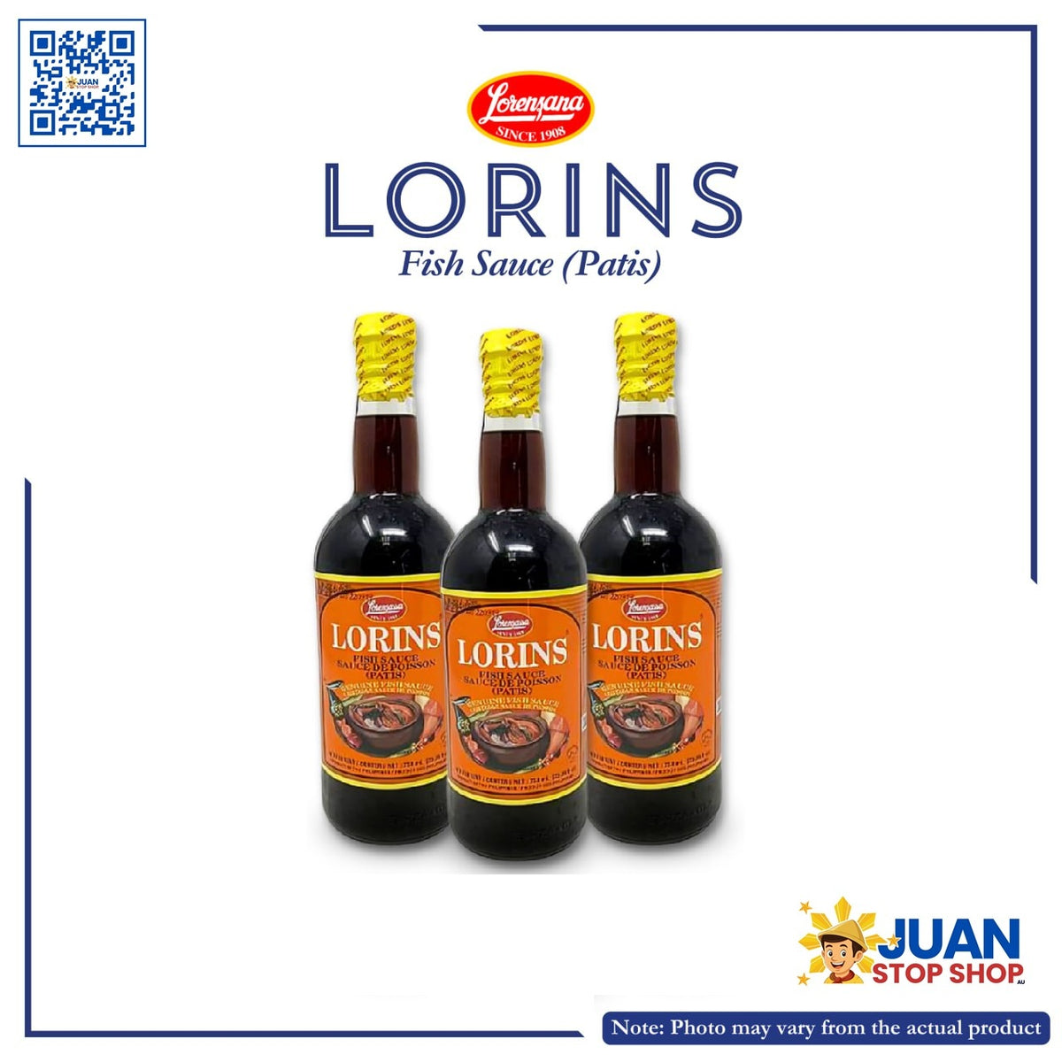 LORINS FISH SAUCE (PATIS) 1L