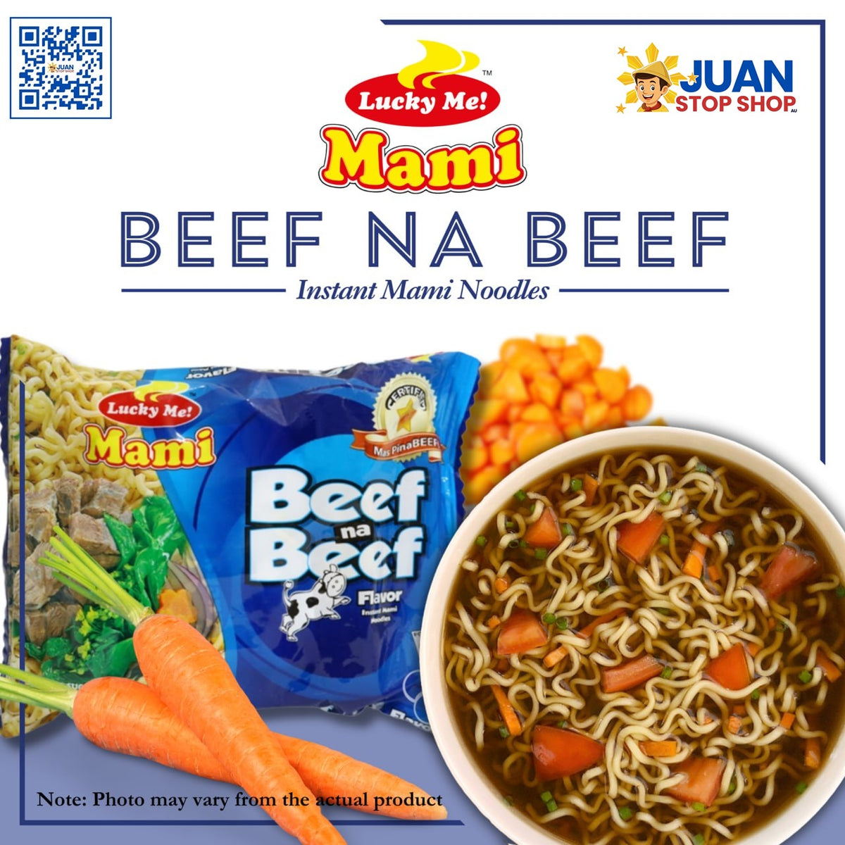 LUCKY ME BEEF NA BEEF 6X55G