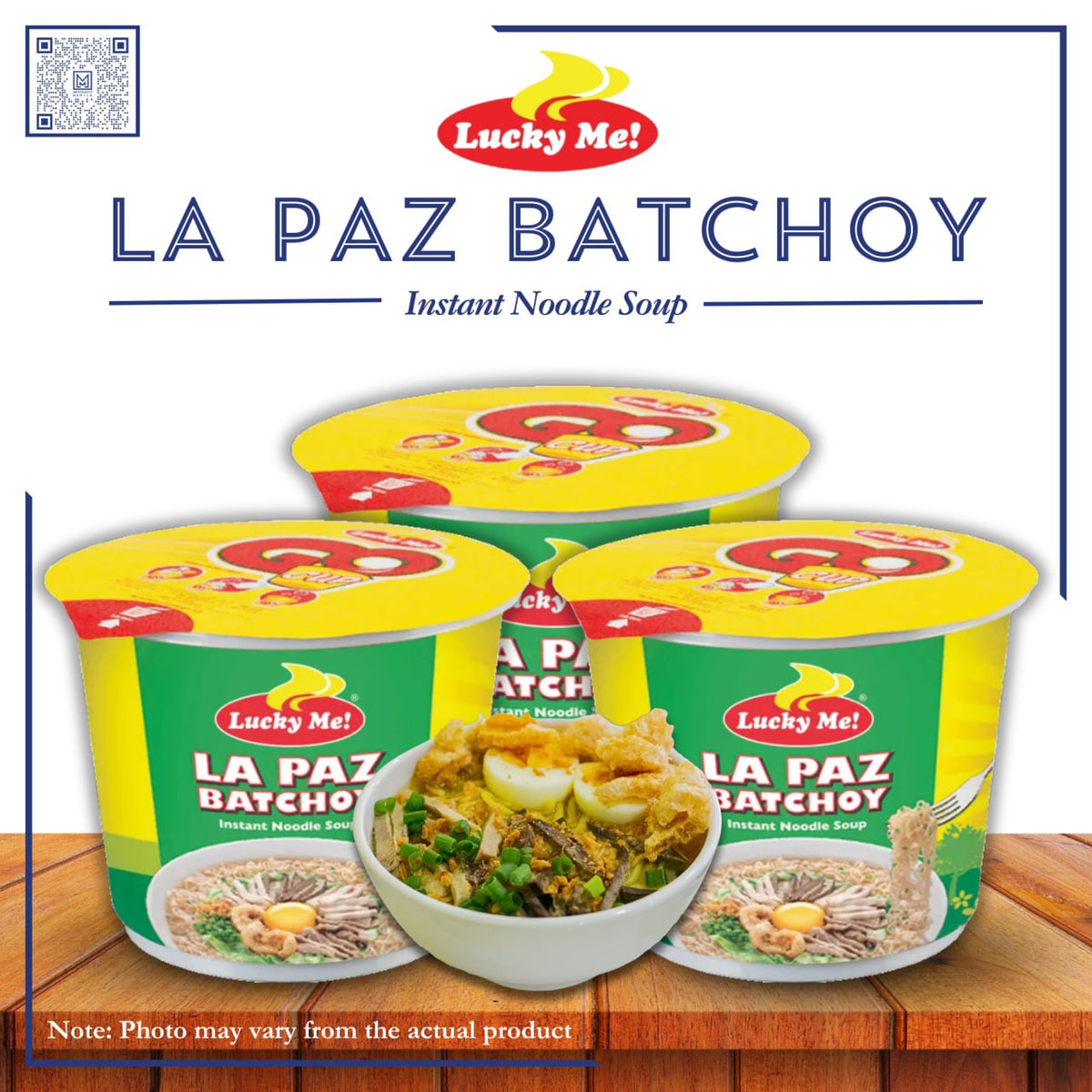 LUCKY ME CUPS LA PAZ BATCHOY 70G