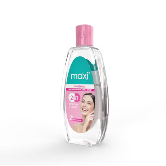 MAXI WHITENING CLEANSER + TONER NIACINAMIDE 135ML