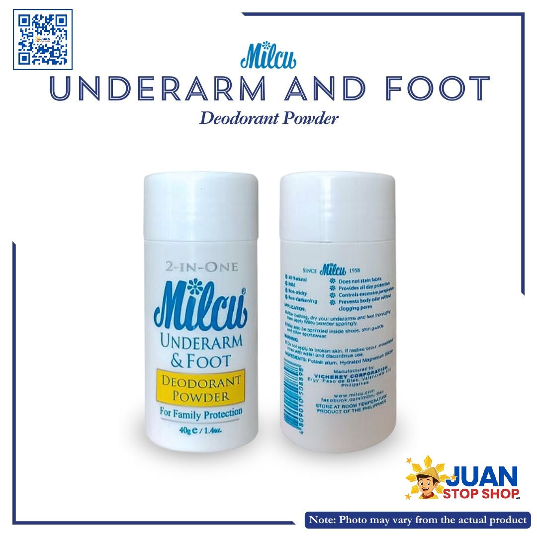 MILCU DEODORANT POWDER 40G