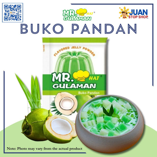 Mr Hat Gulaman Per Piece Buko Pandan