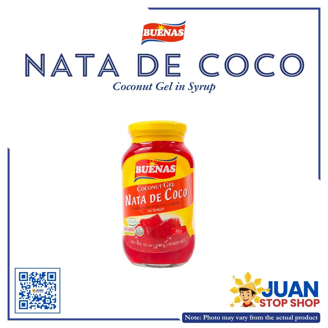 BUENAS NATA DE COCO IN SYRUP 340G