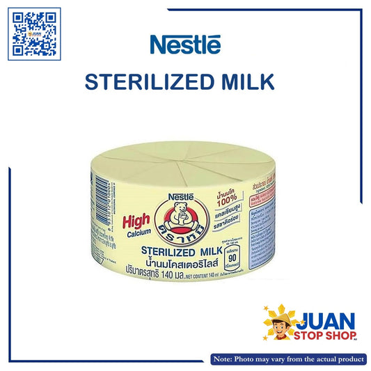 NESTLE BEAR BRAND STERILIZED MILK 140ML (CANNED)