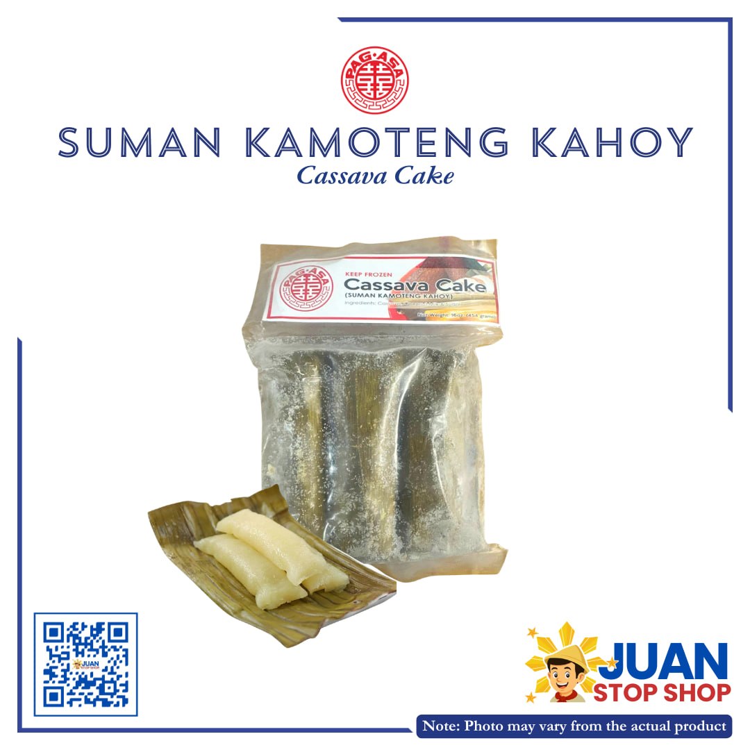 PAGASA CASSAVA CAKE (SUMAN KAMOTENG KAHOY) 454g