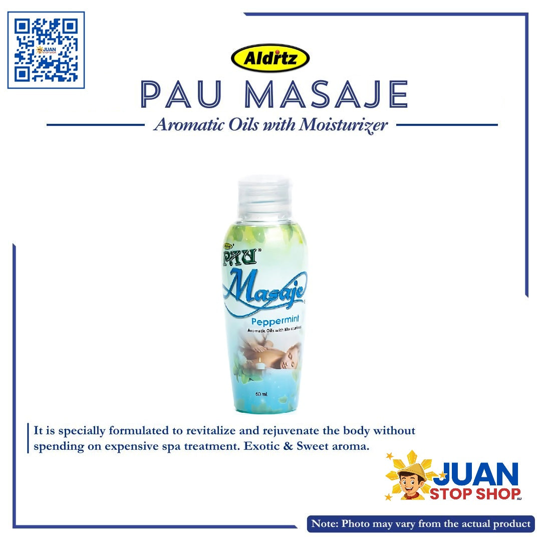 ALDRTZ PAU MASAJE PEPPERMINT 60ml