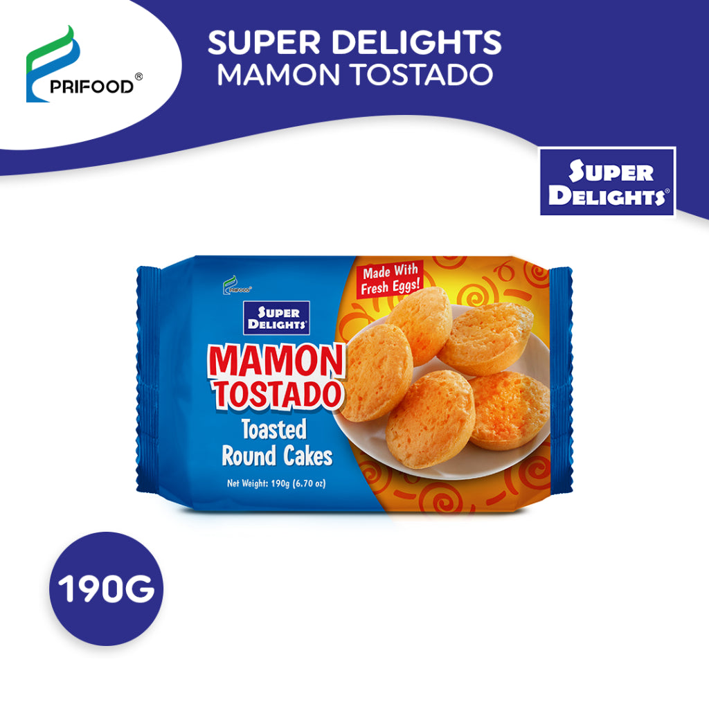 SUPER DELIGHTS MAMON TOSTADO 190g