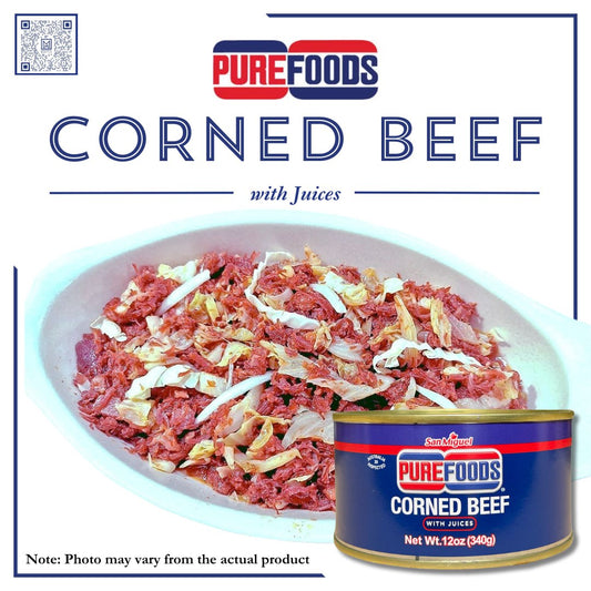PUREFOODS PREMIUM CORNED BEEF 340G