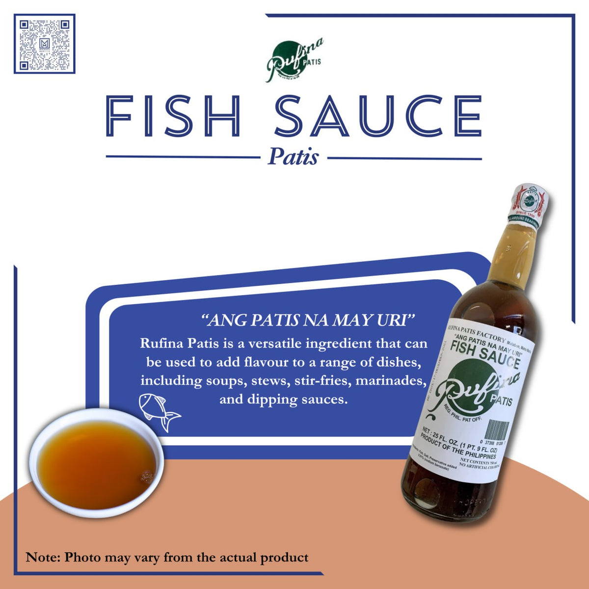 RUFINA FISH SAUCE 750ML