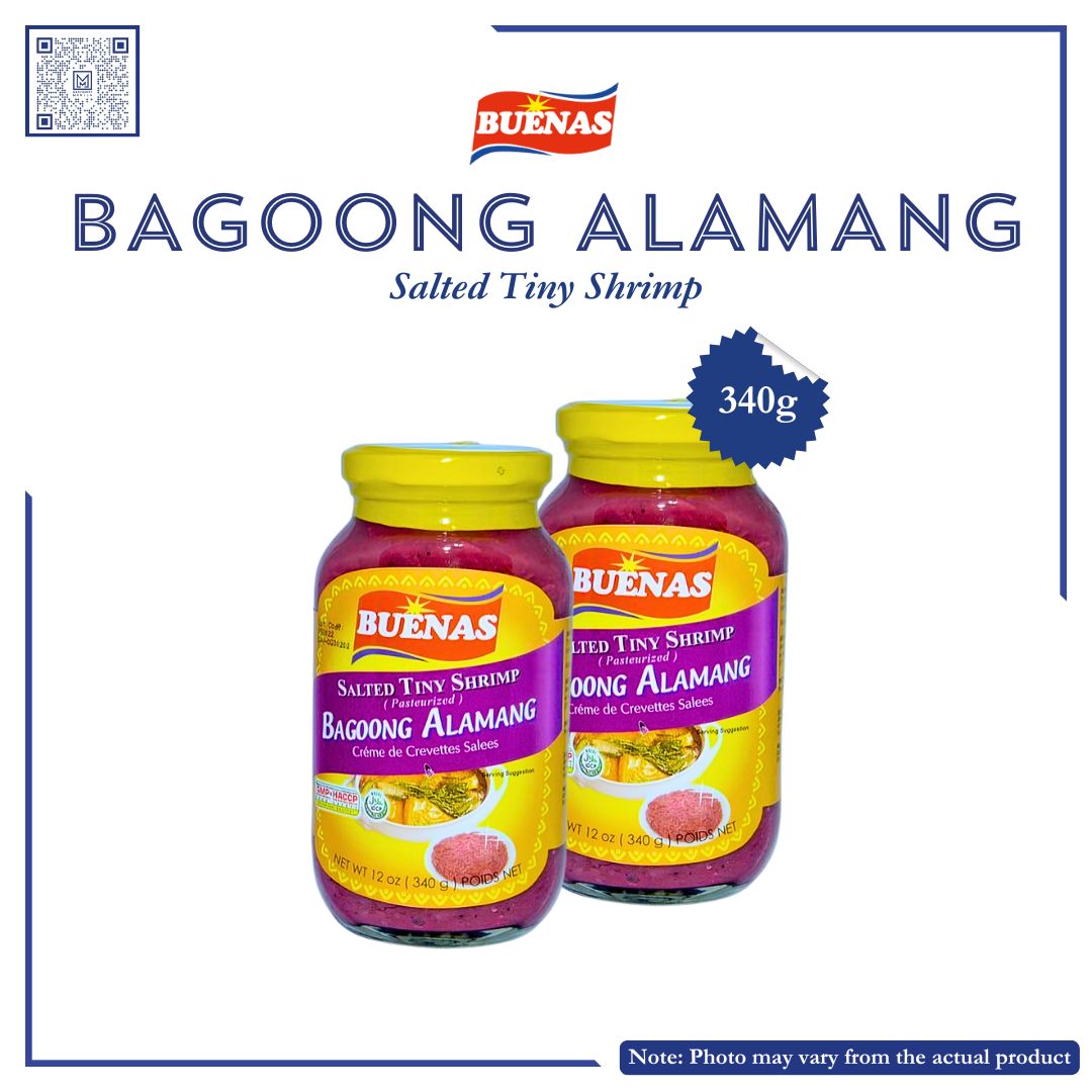 BUENAS SALTED SHRIMP FRY (BAGOONG ALAMANG) 340G
