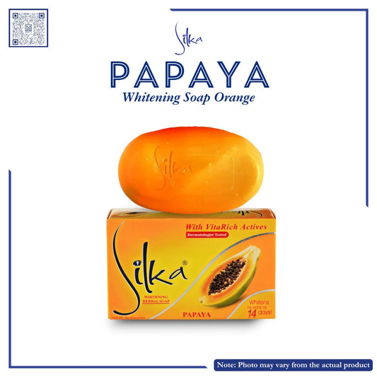 SILKA WHITENING SOAP ORANGE 135G
