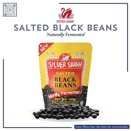 SILVER SWAN SALTED BLACK BEANS 100g