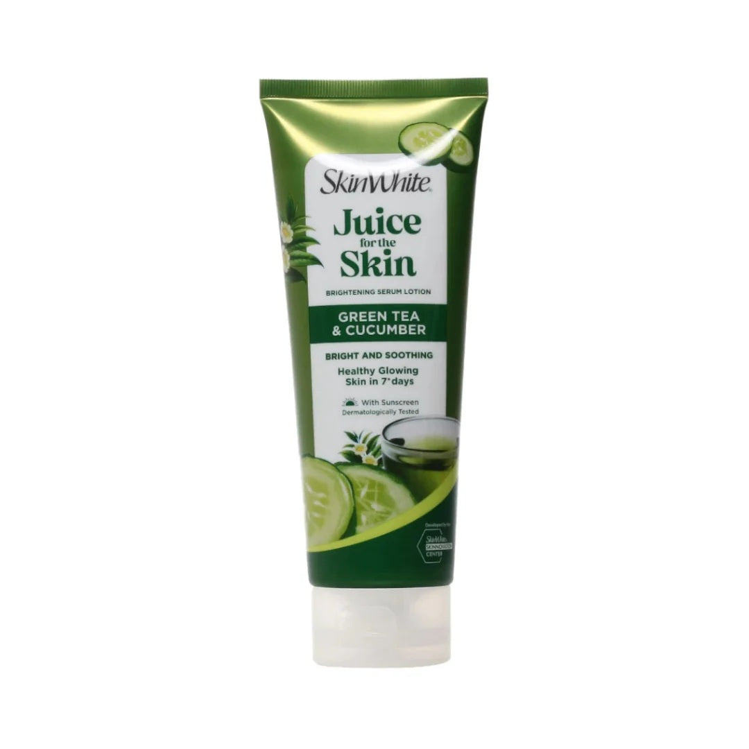 SKIN WHITE JUICE FOR SKIN GREEN TEA CUCUMBER 180ML