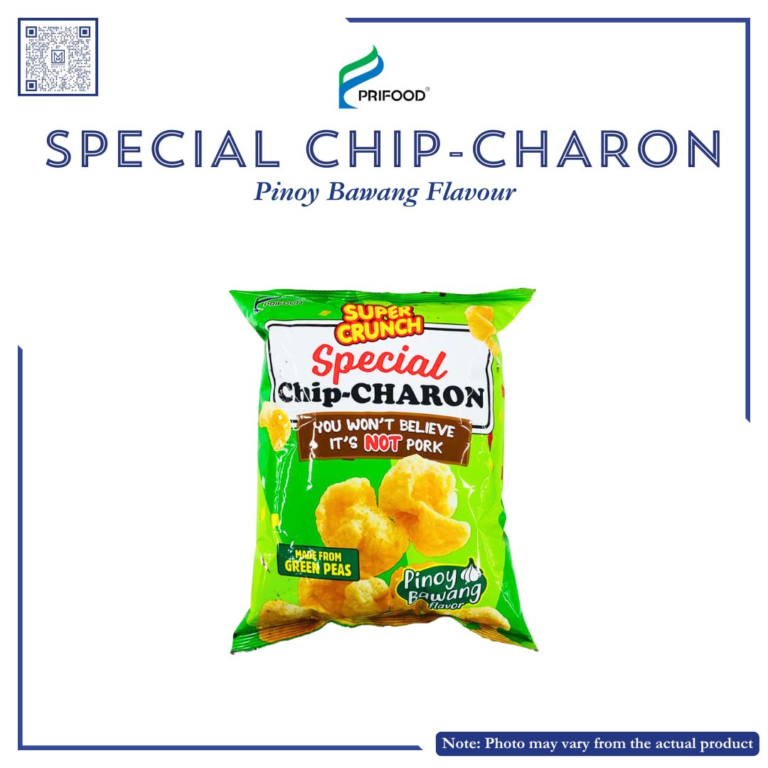 SUPER CRUNCH SPECIAL CHIP-CHARON PINOY BAWANG FLAVOR