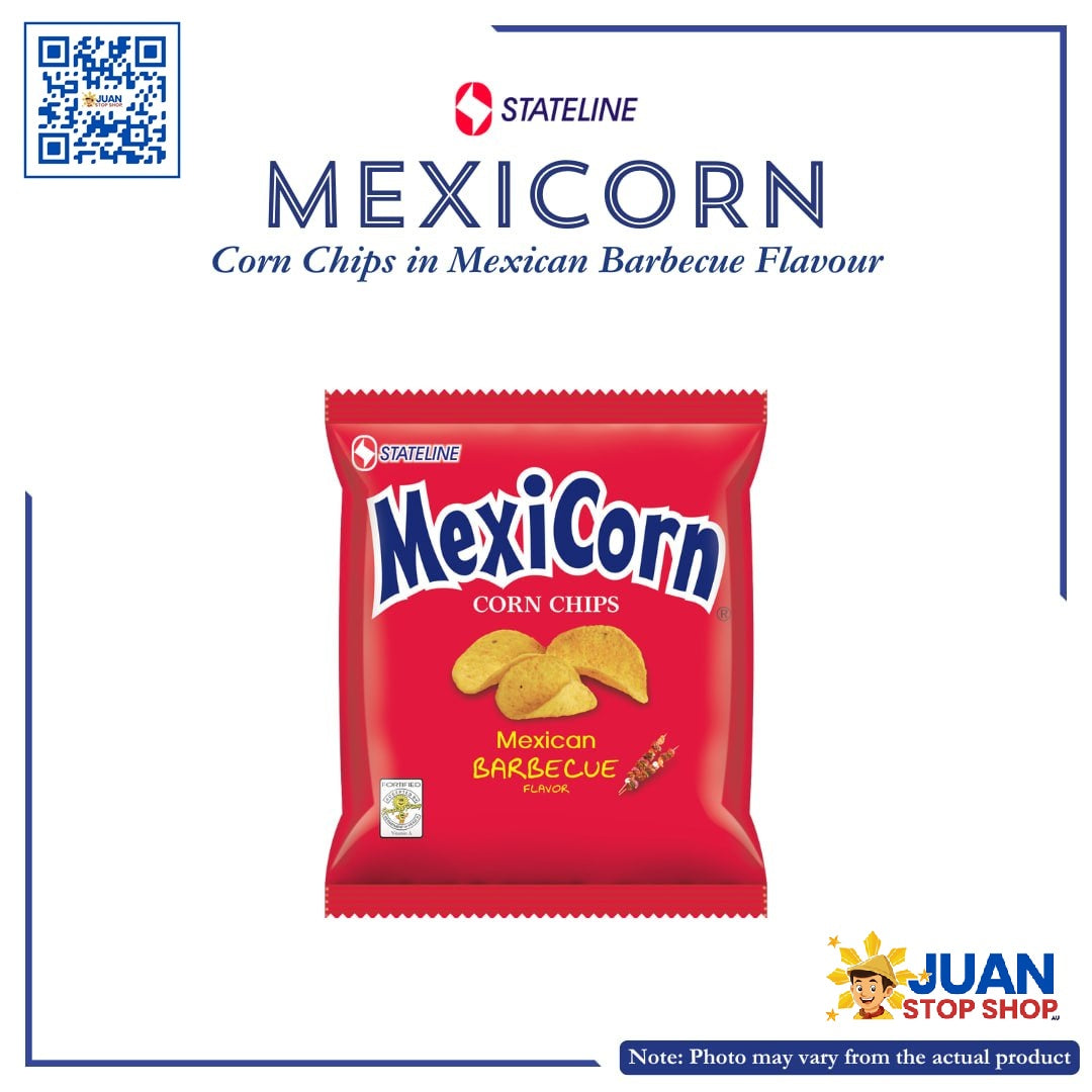 MEXICORN CORN CHIPS BBQ FLAVOR 110g