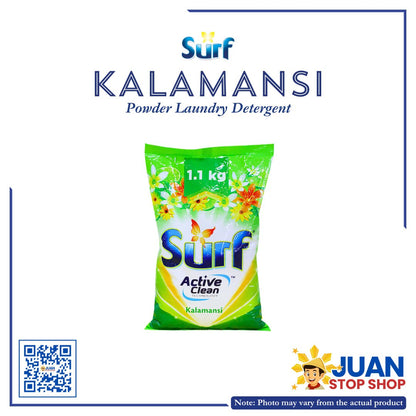 Surf Powder Active Clean Kalamansi 1100g