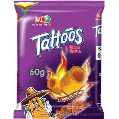 W.L TATTOOS CORN TUBE BBQ LAVOR 60g