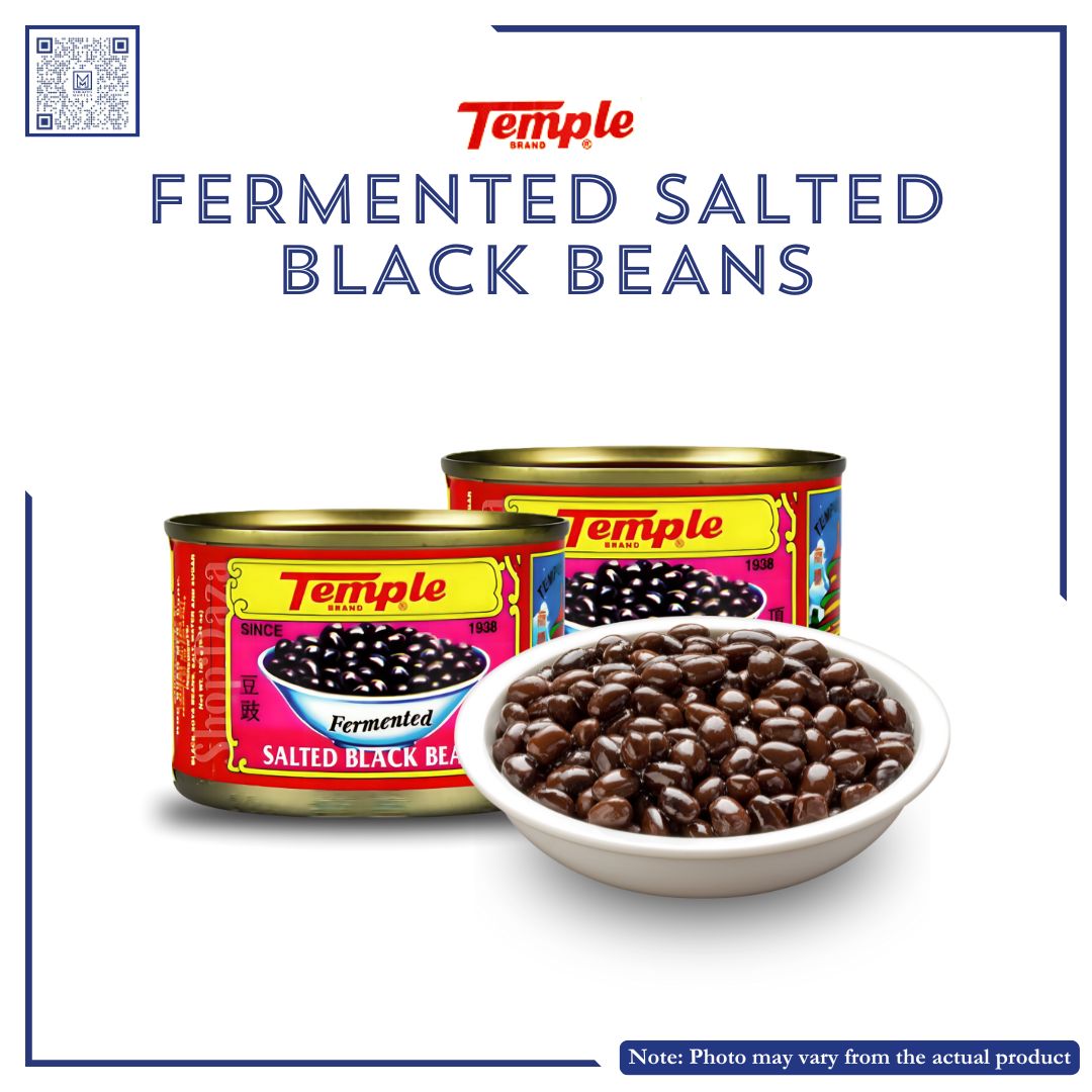 TEMPLE SALTED BLACK BEANS  180g