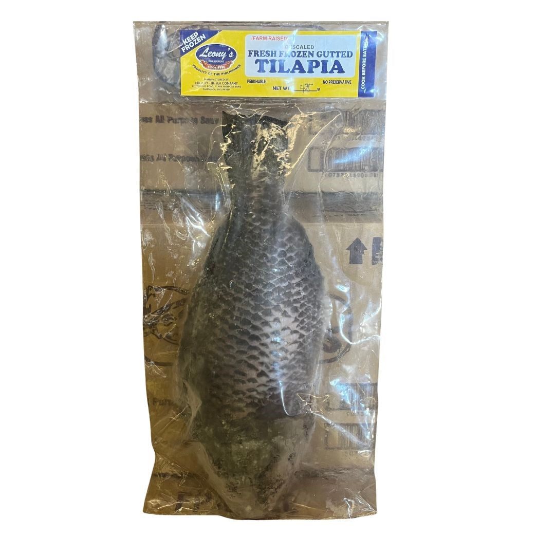 LEONY'S FRESH FROZEN GUTTED TILAPIA (BBD 11/06/2028)