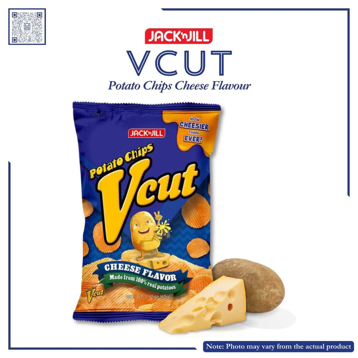 V-CUT CHEESE 60G