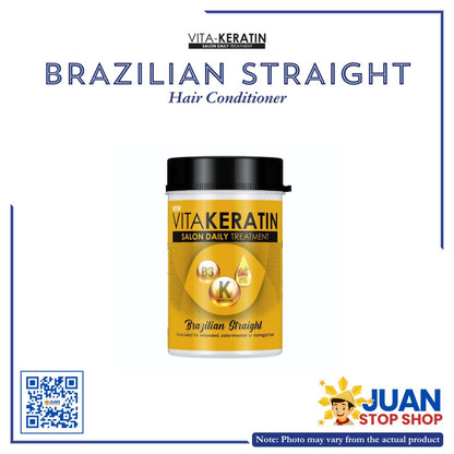 VITAKERATIN SALON HAIR TREATMENT (BRAZILIAN STRAIGHT) 650ml