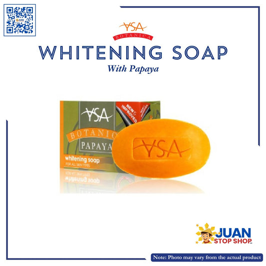YSA BOTANICA PAPAYA WHITENING SOAP 135G