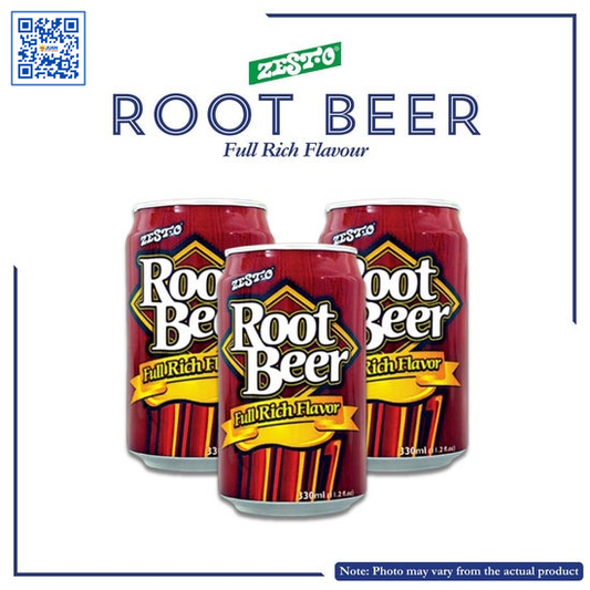 ZESTO ROOT BEER SODA 330ML
