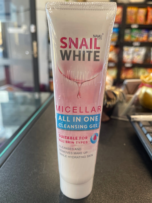 SNAIL WHITE MICELLAR CLEANSING GEL 80ml
