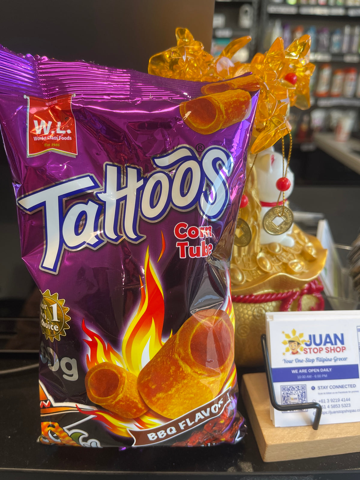 W.L TATTOOS CORN TUBE BBQ LAVOR 60g