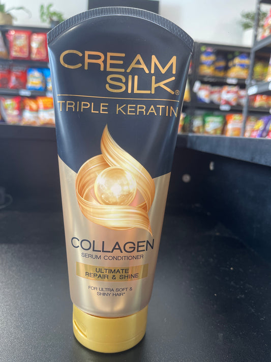 CREAM SILK TRIPLE KERATIN COLLAGEN 340ml