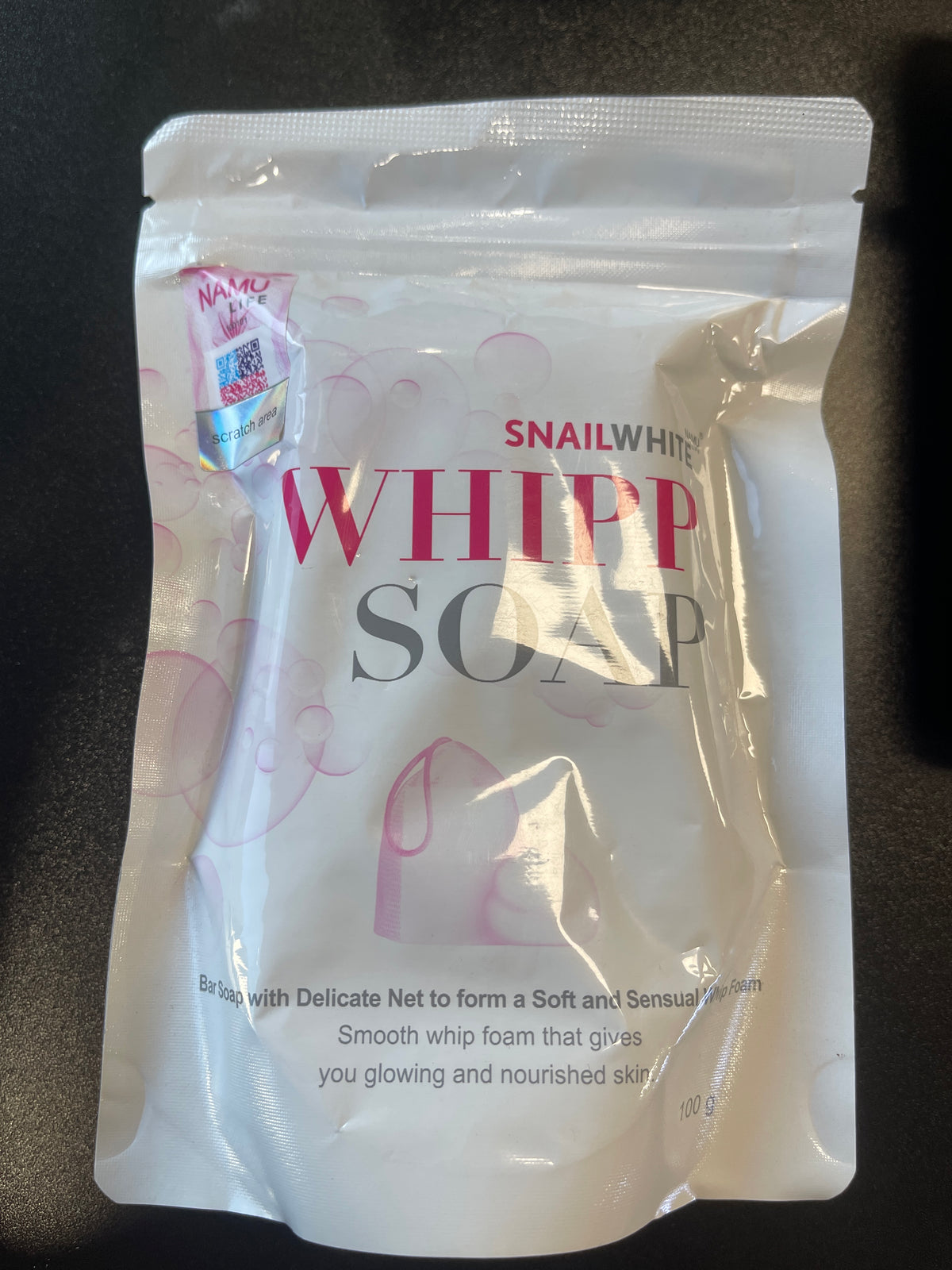 SNAIL WHITE WHIP SOAP 80G
